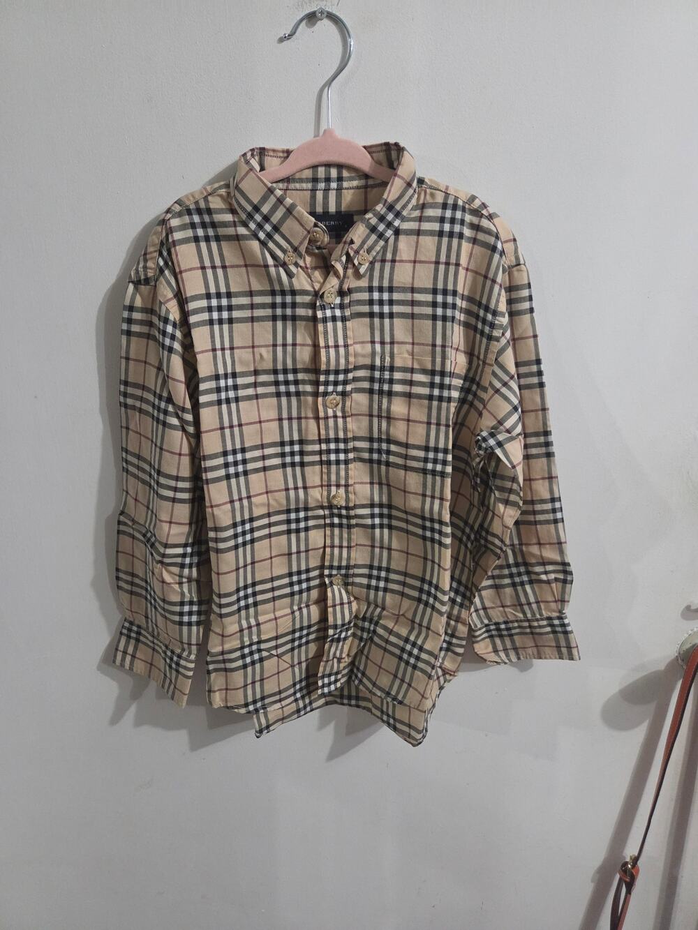 Burberry kids  boys shirt 6Y
